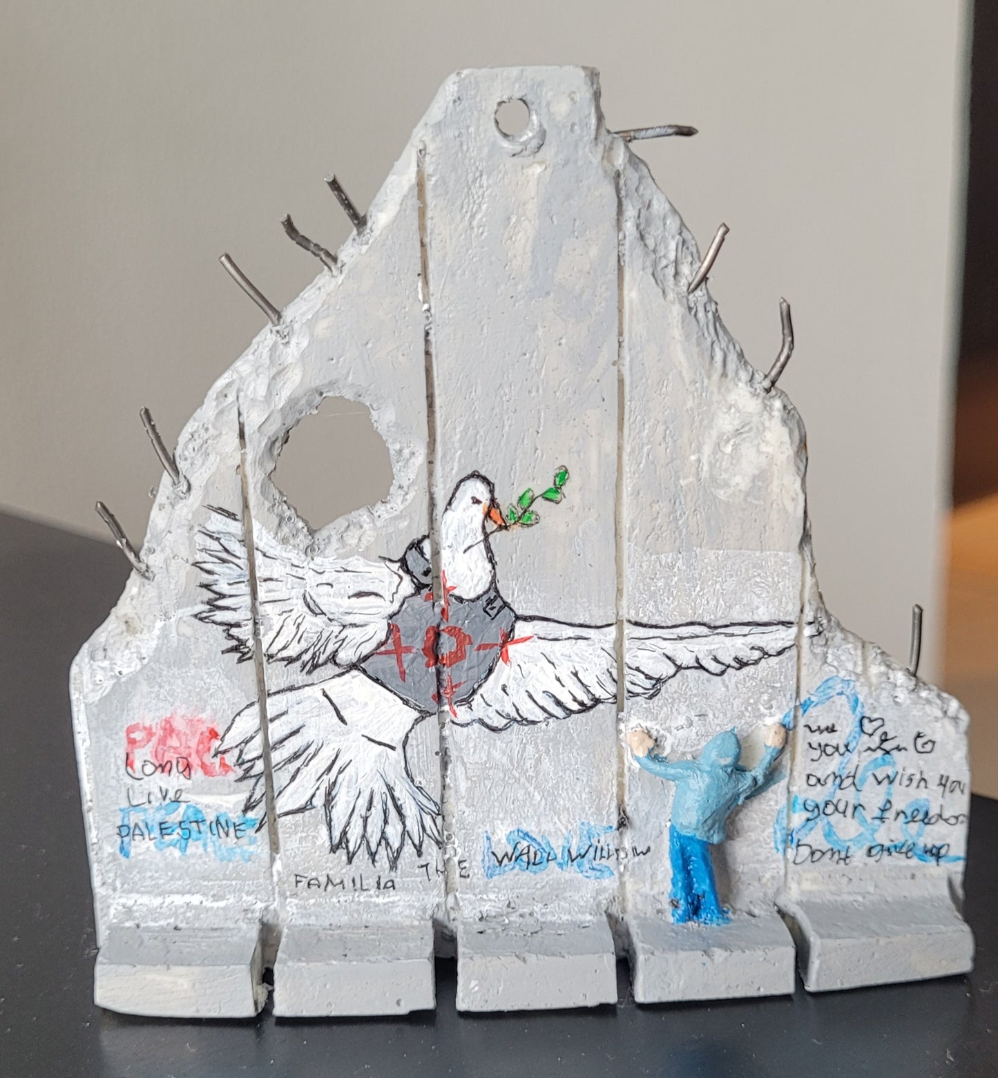 BANKSY- Wall Souvenir - From the Walled Off Hotel