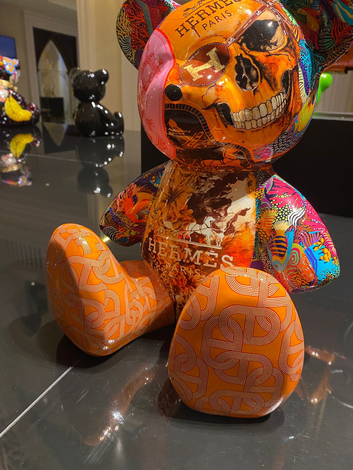 NAOR - 35cm Collage, H Tribute, No Collar Teddy