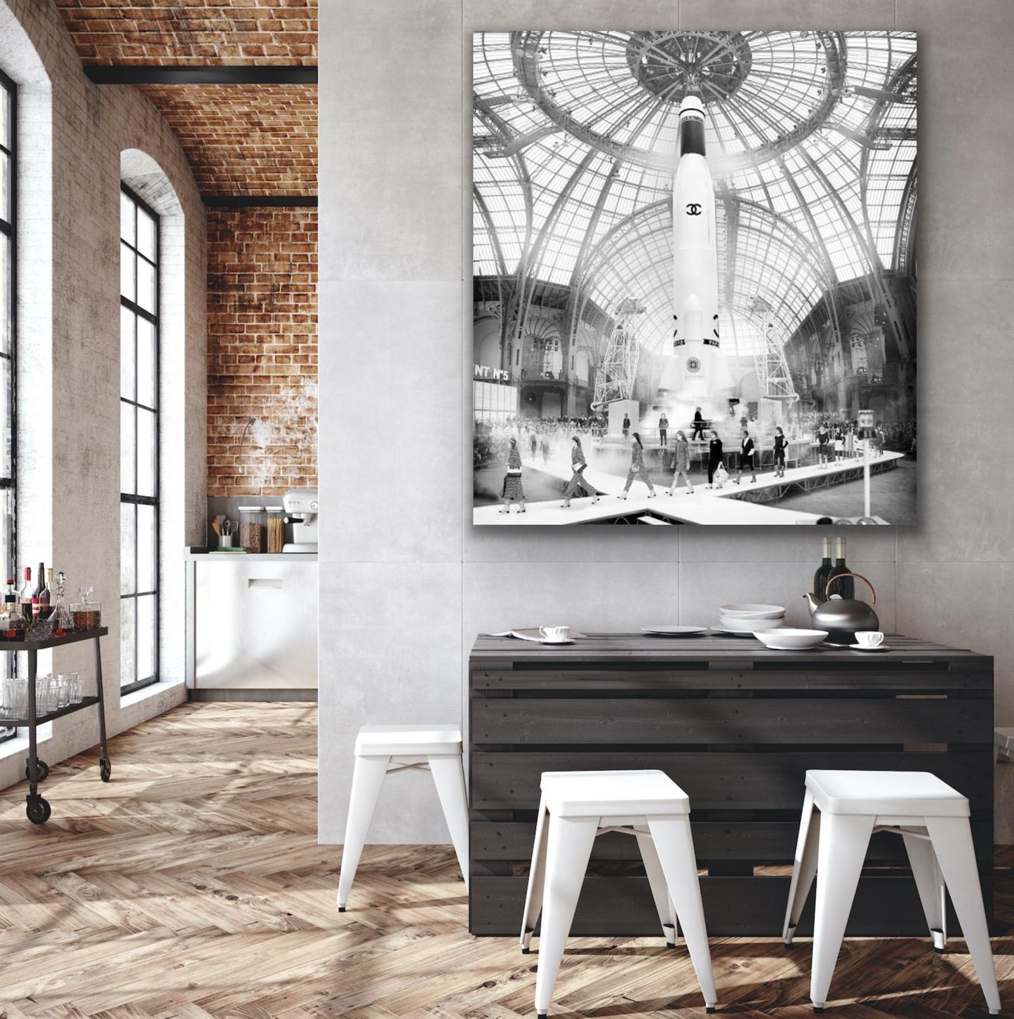 SIMON P - Ultra Rocket, Fall/ Winter 2017, Le Grand Palais Paris