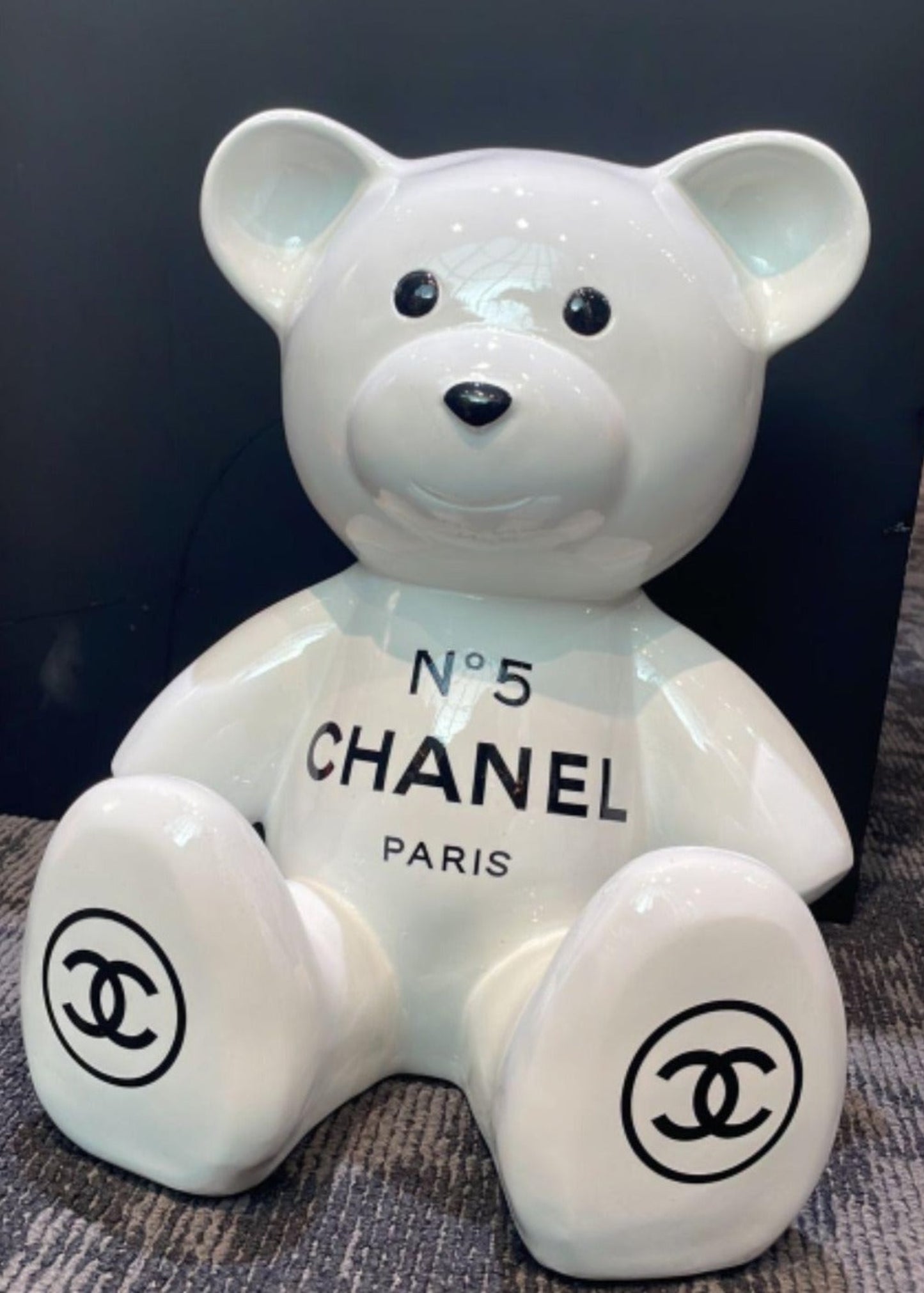NAOR - 35cm CH Tribute, White Teddy