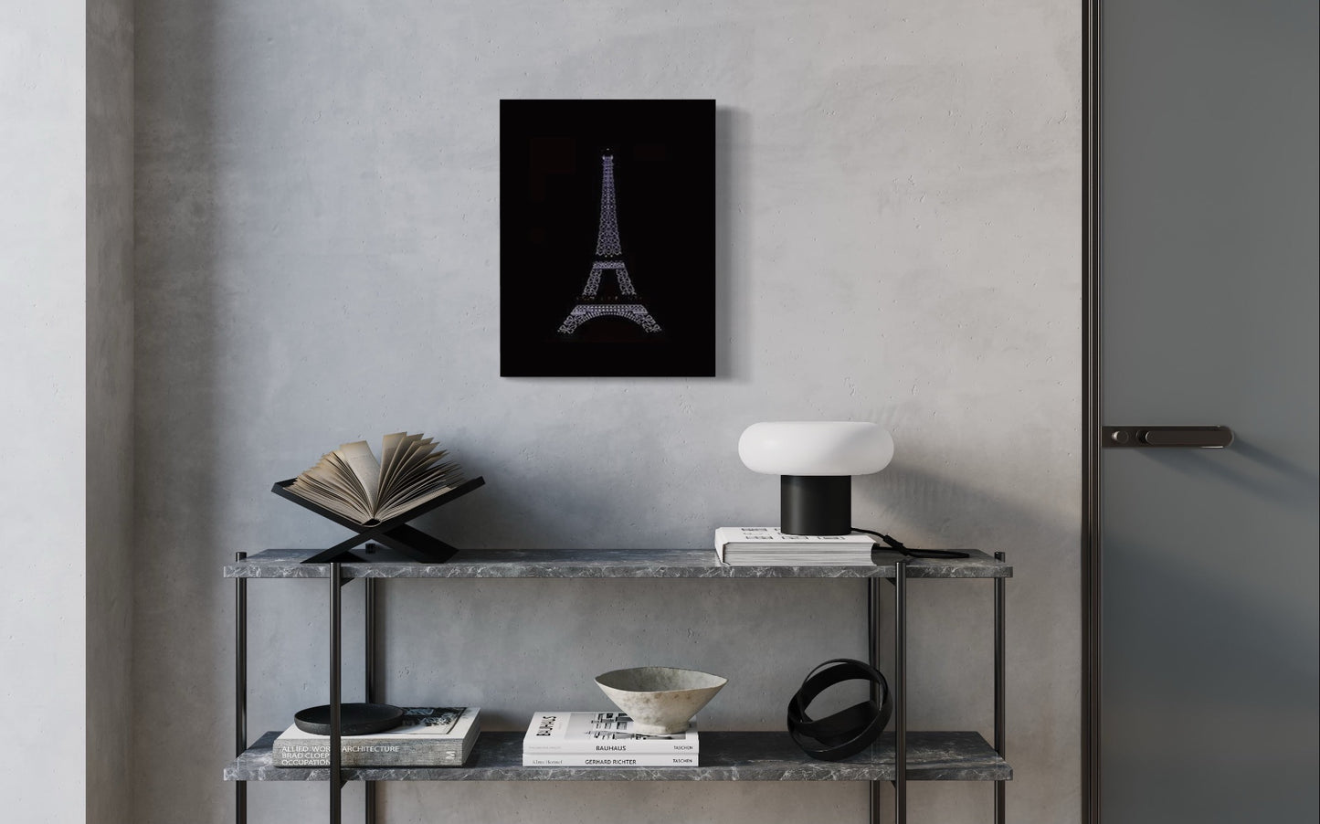 WINNIE D - Blue Eiffel Tower Paris
