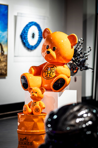 NAOR - 35cm Orange H Tribute Teddy