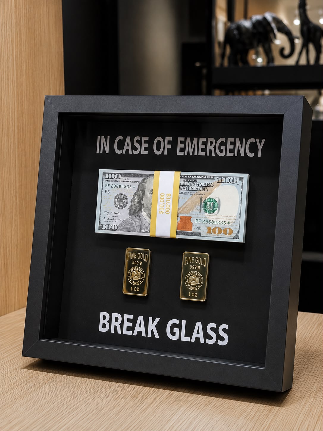 TINA S - In case of emergency, Dollars & 2 Gold