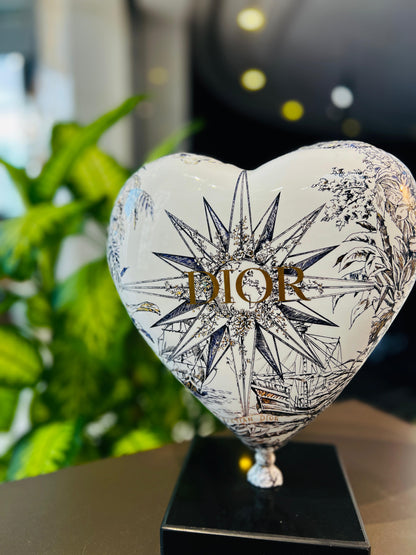 NAOR - 30cm Heart CD Tribute, Star Design