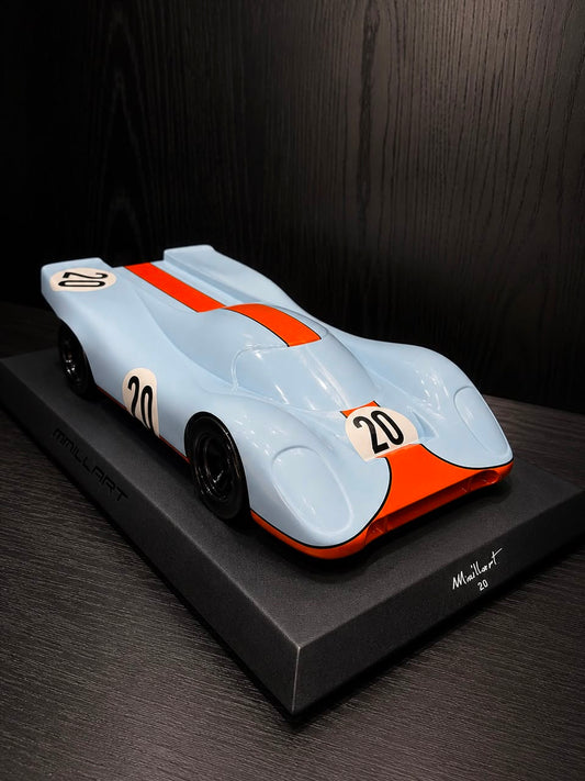 LAURENT M - Porsche 917, Blue & Red