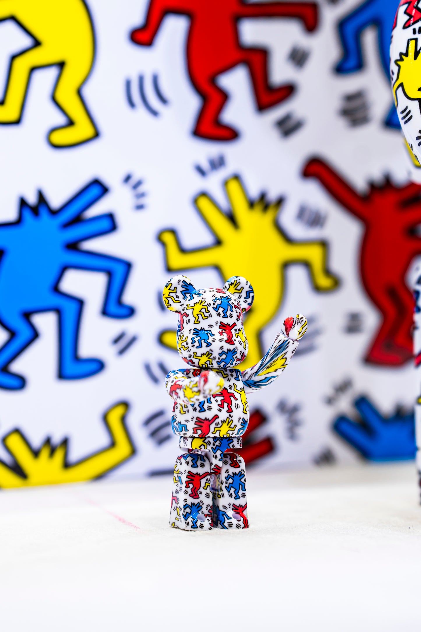MEDICOM Toy Bear brick - Keith Haring 100% & 400% SET
