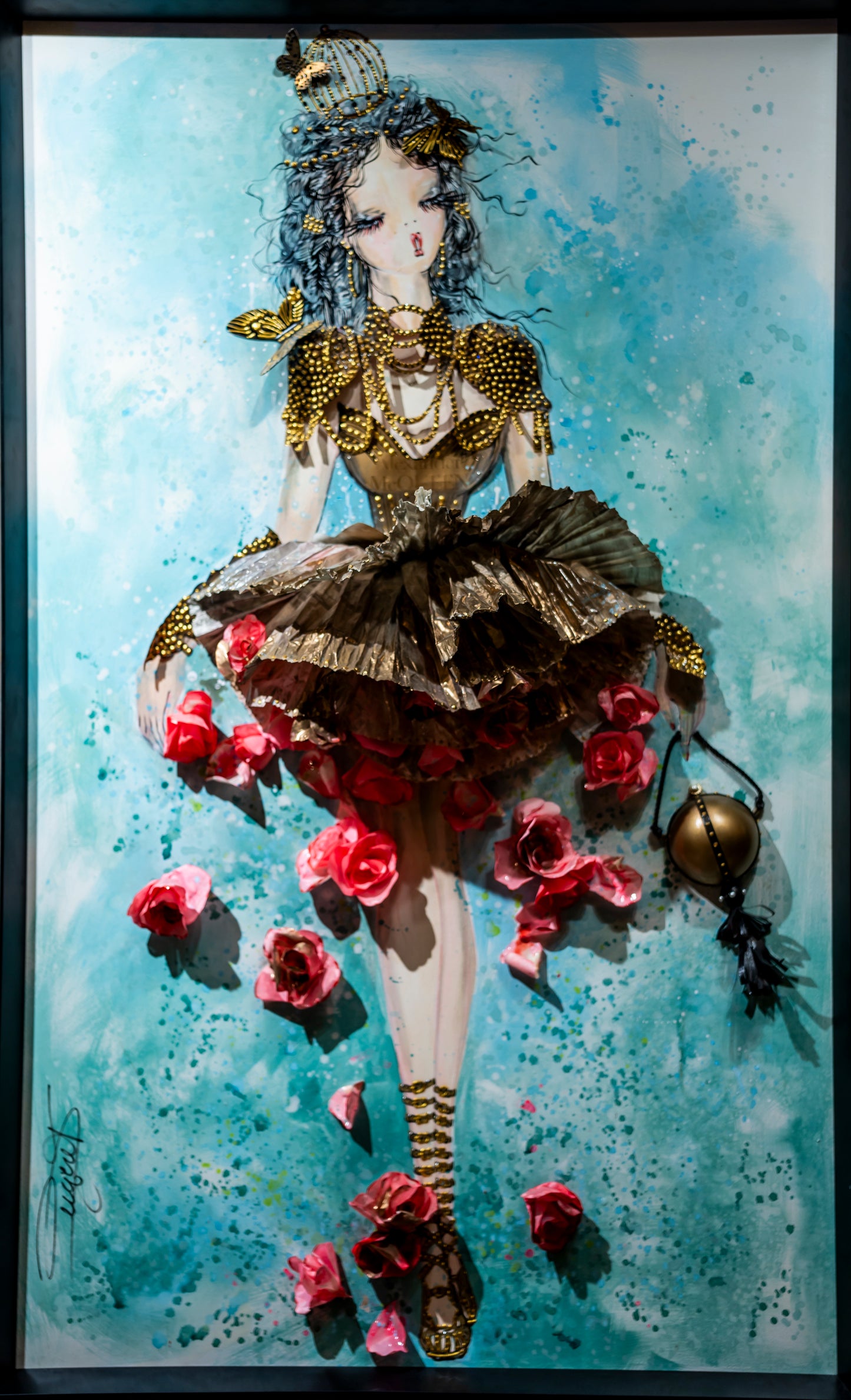 RACHEL B - Big Doll, Alexander Mc Queen Tribute