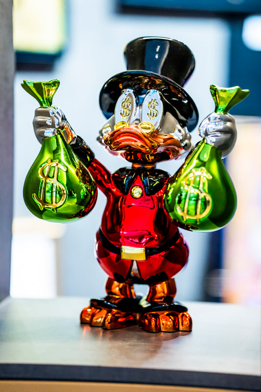 NAOR - 40cm Standing Picsou - Uncle Scrooge