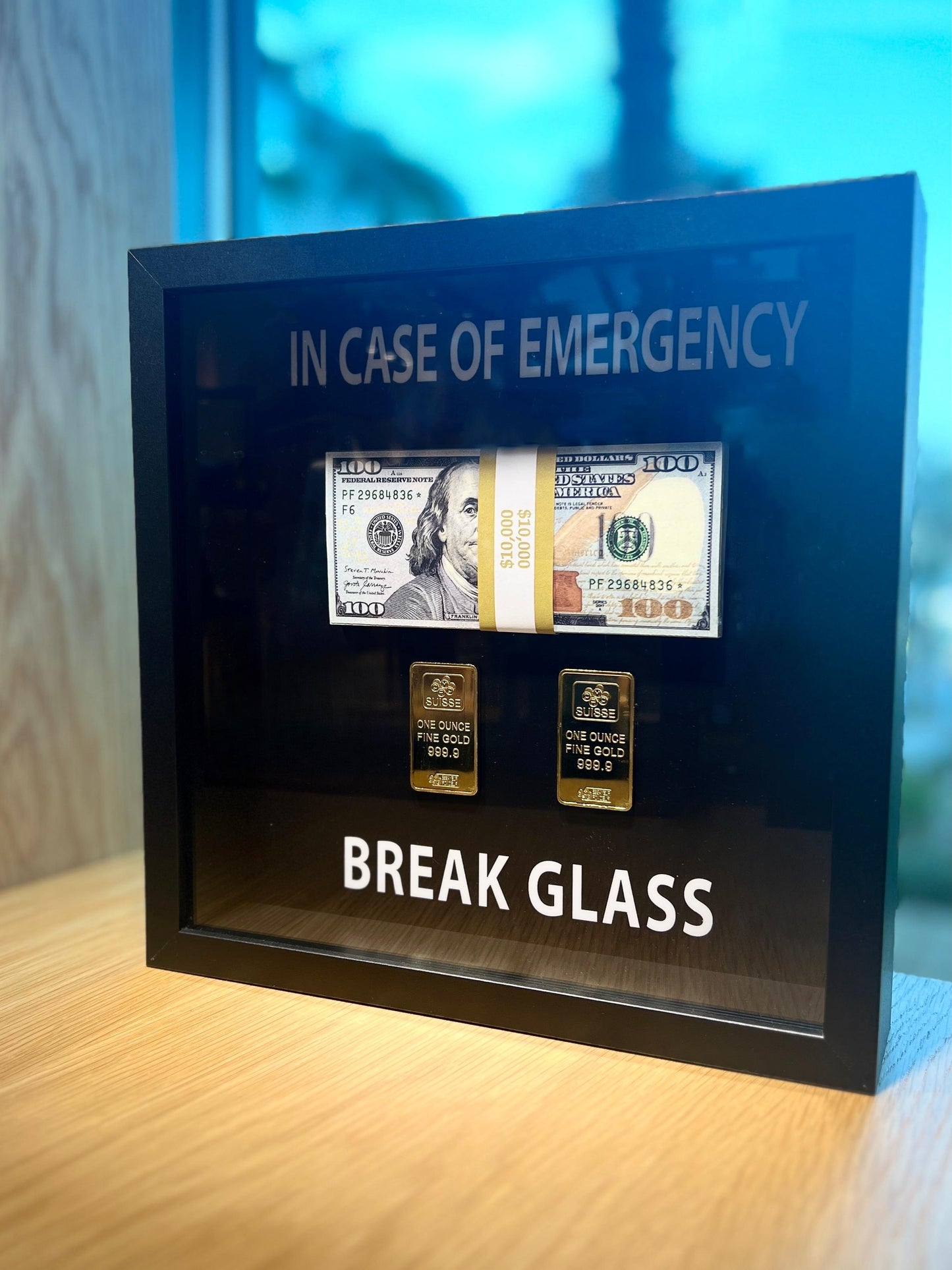 TINA S - In case of emergency, Dollars & 2 Gold