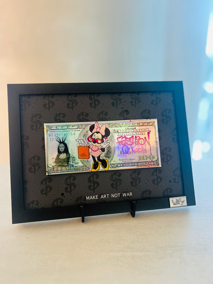 WILL B - Make Art Not War, Minnie Tribute