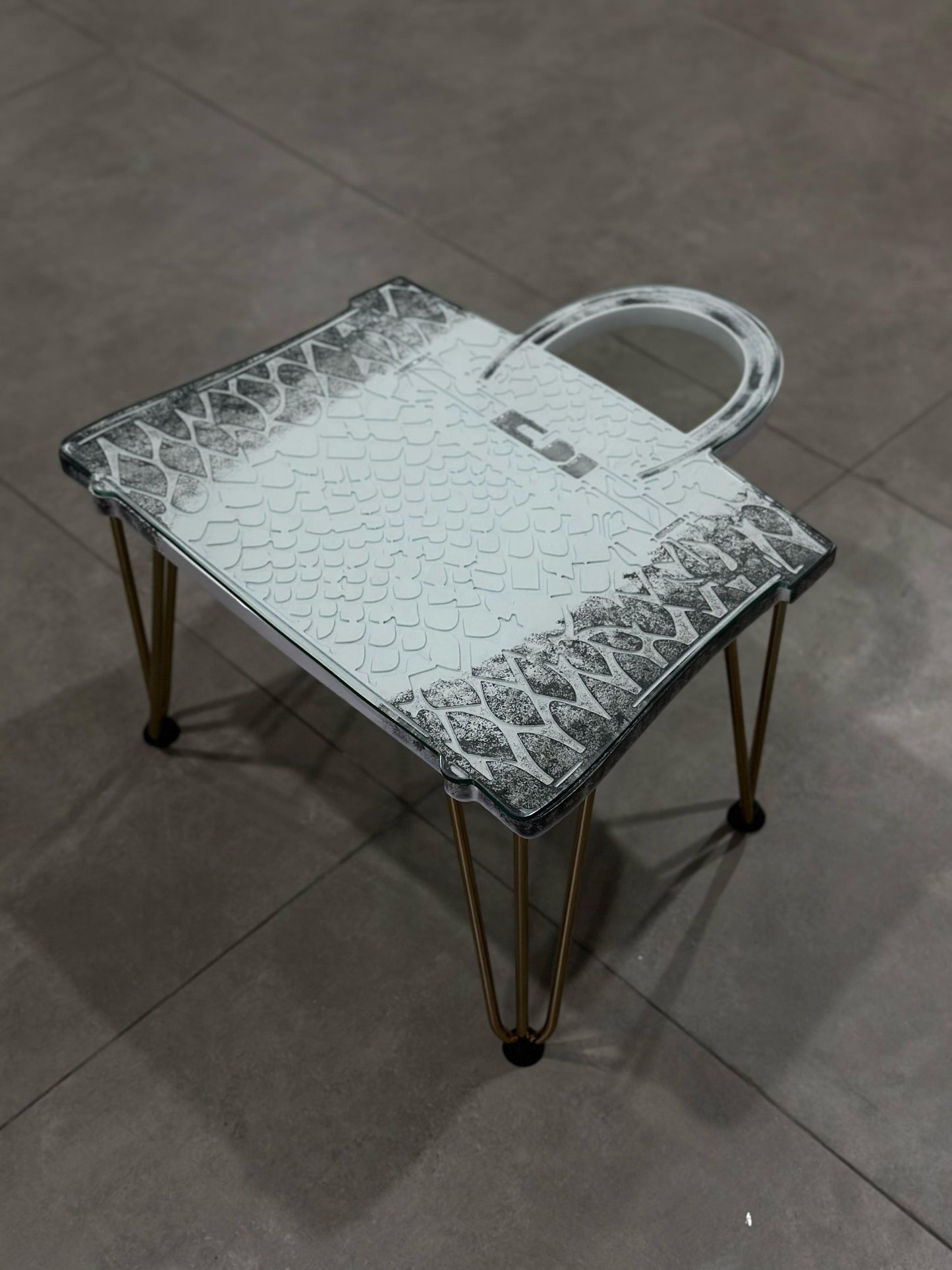 ART MANSION - Coffee Table, H Birkin Bag Tribute