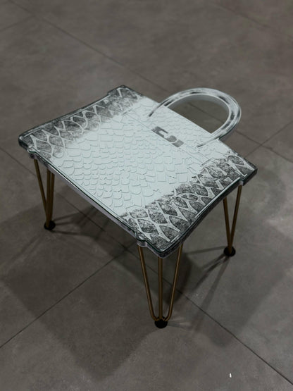 ART MANSION - Coffee Table, H Birkin Bag Tribute