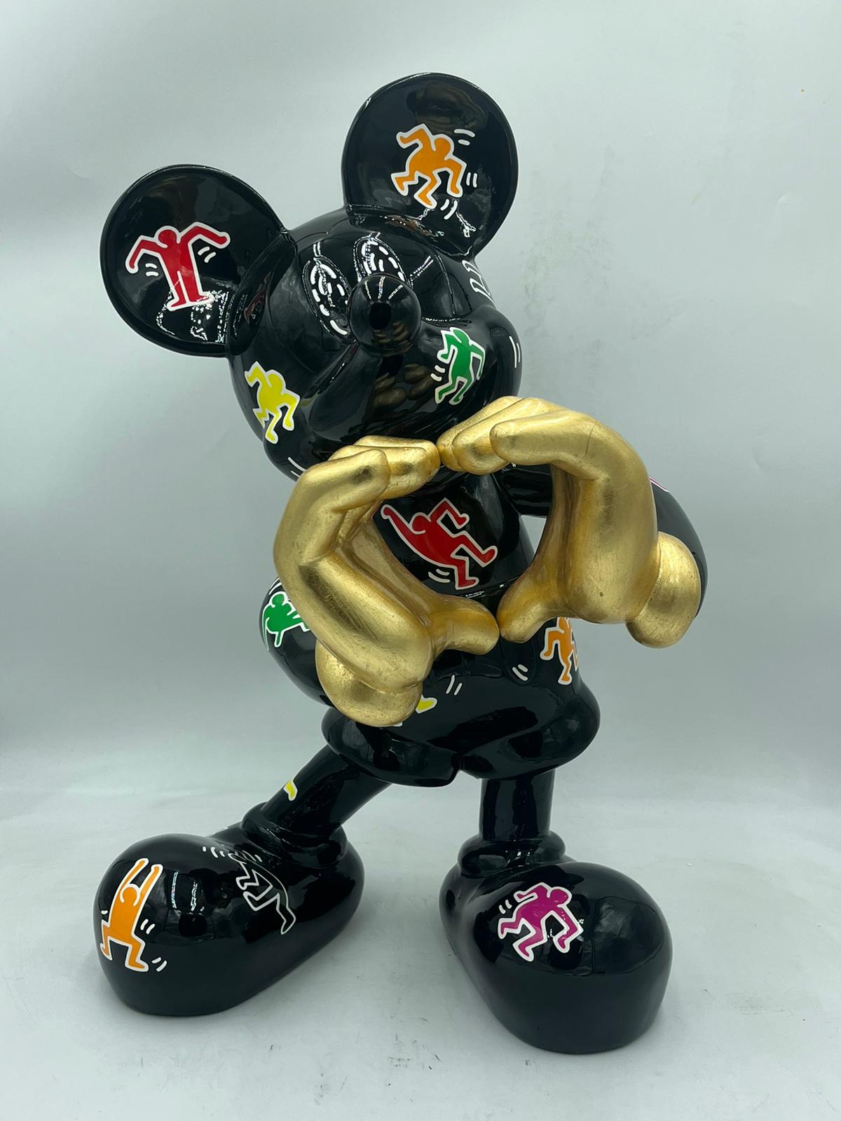 NAOR  - 60cm Mickey Keith Haring Love
