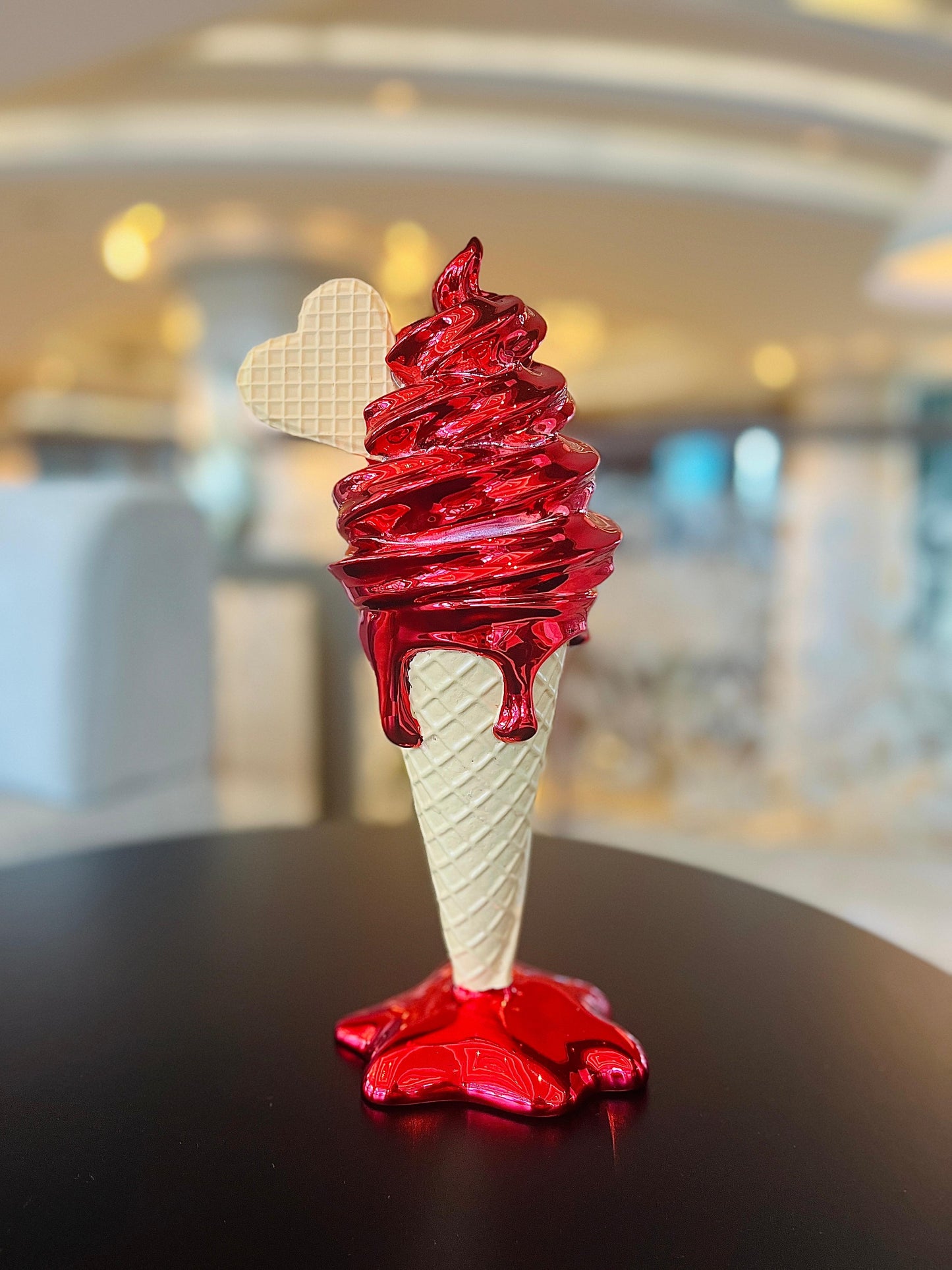 QUENZE - Chrome Ice cream - Red