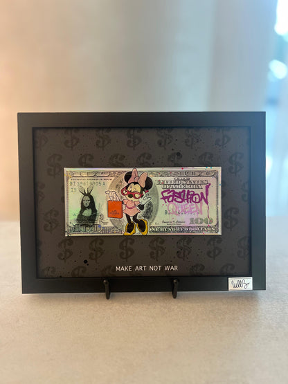 WILL B - Make Art Not War, Minnie Tribute