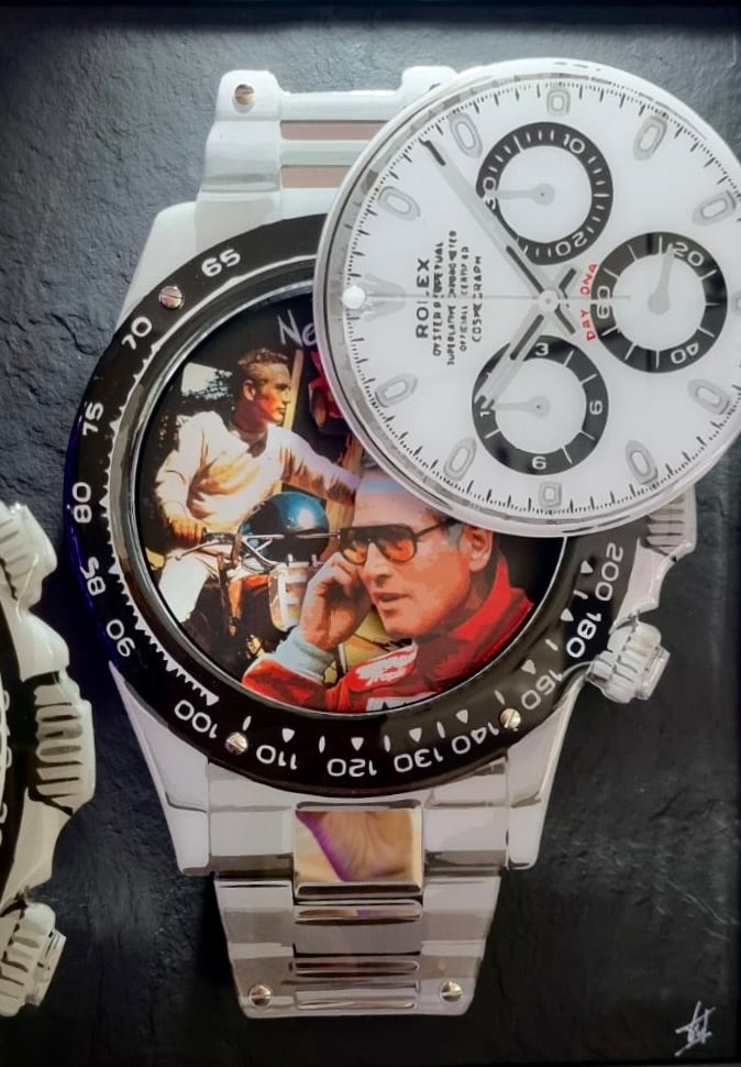 FRED M - Paul Newman Small Rolex Frame