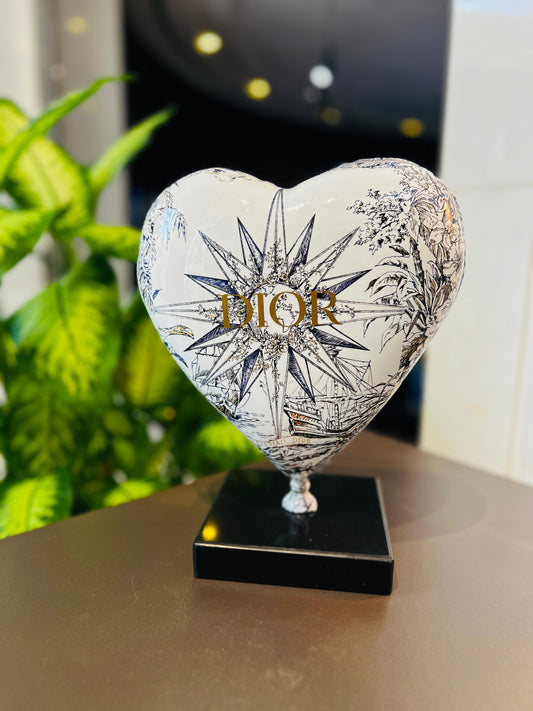 NAOR - 30cm Heart CD Tribute, Star Design