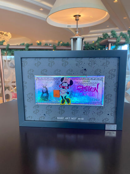 WILL B - Make Art Not War, Minnie Tribute