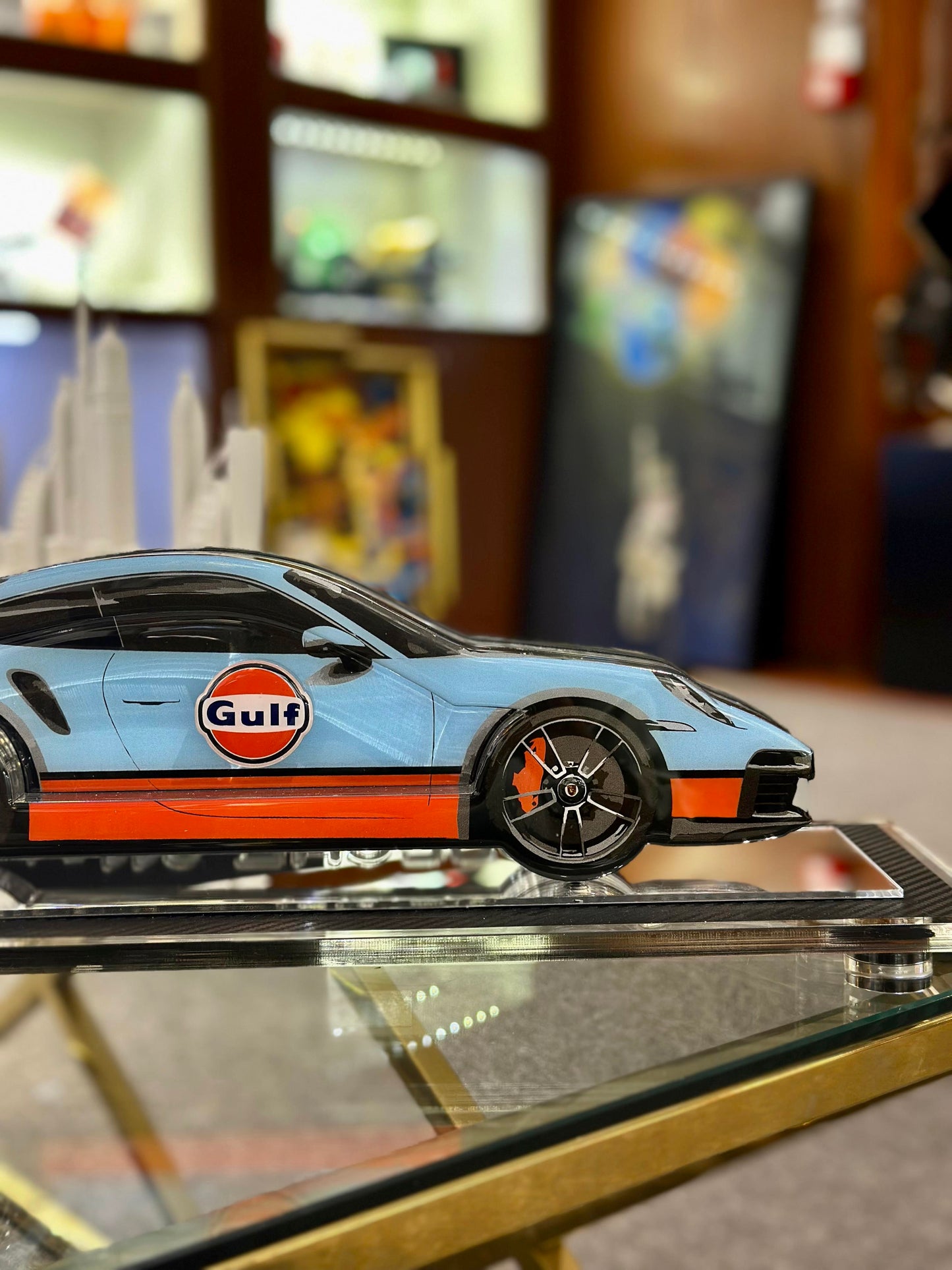 FRED M - Porsche 3D sculpture