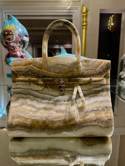 ANDI - Marble Bag Beige