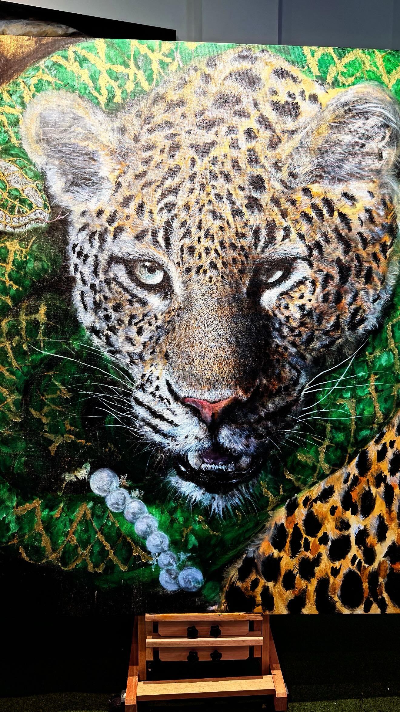YUAN HENRY - Leopard with Snake