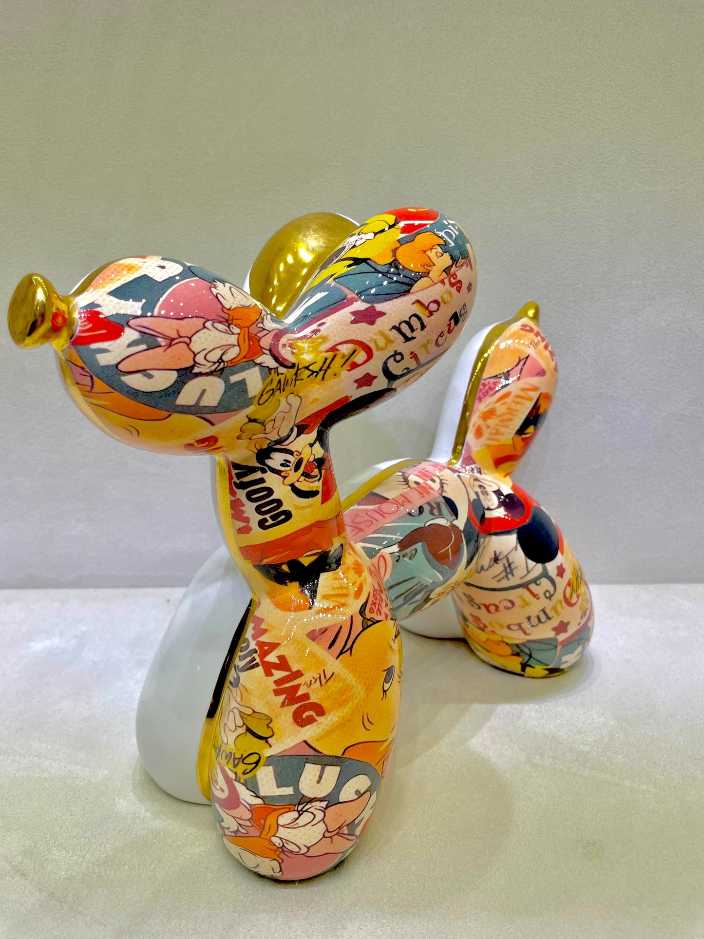ARDOR - Big Balloon Dog, Mickey Pop Tribute Design