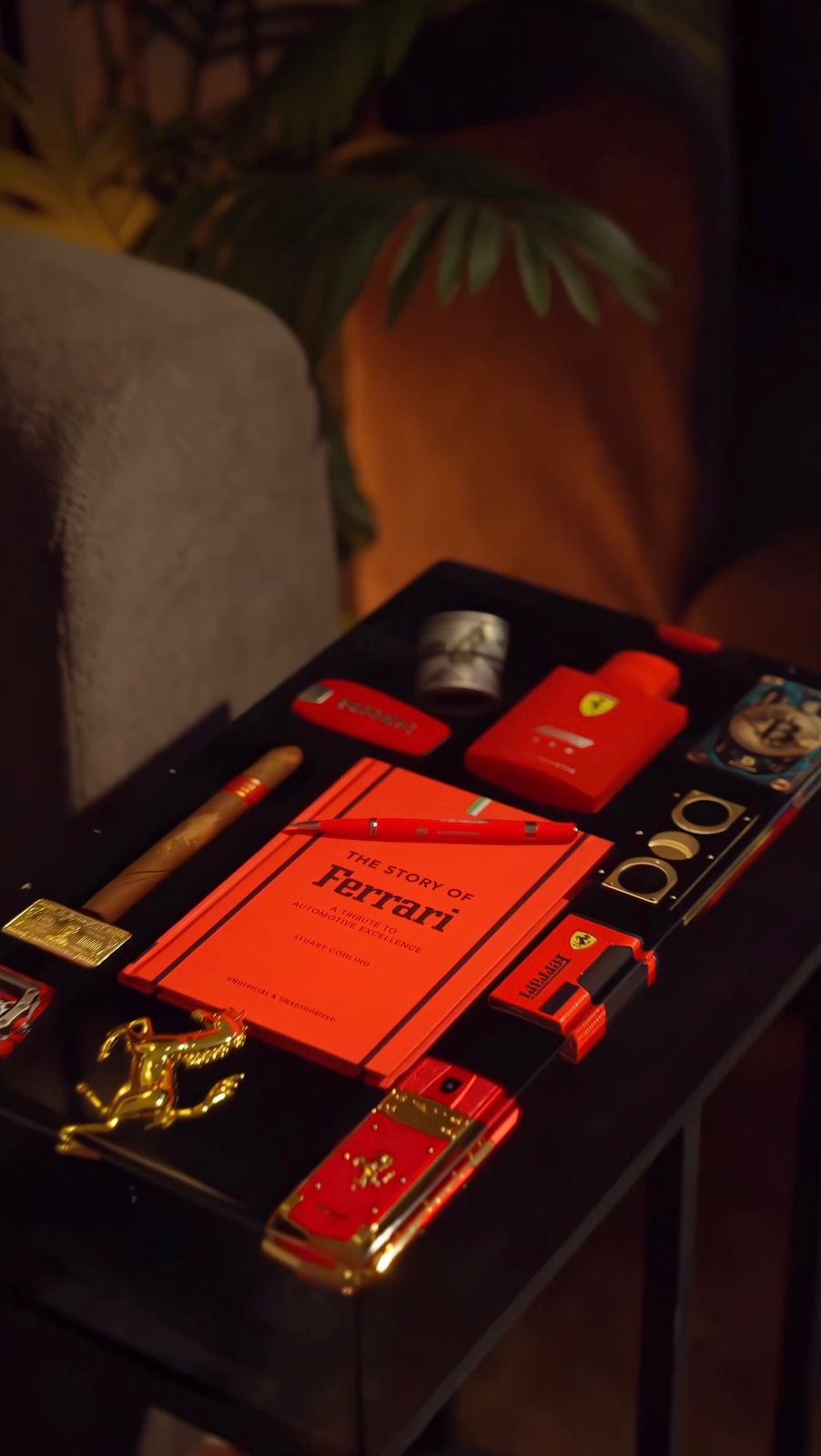 TINA S - Unique Success Table, Ferrari Tribute
