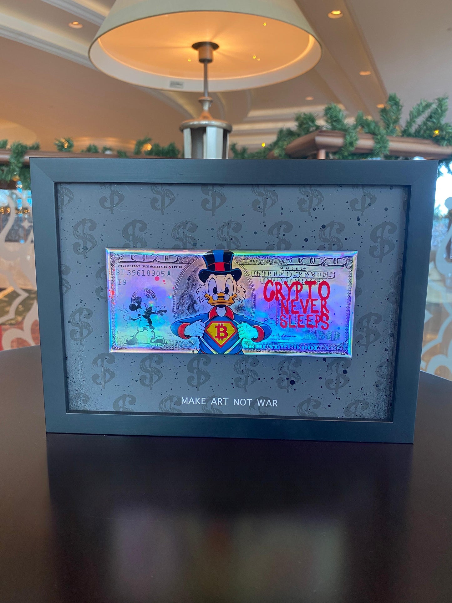 WILL B - Make Art Not War, Picsou Tribute