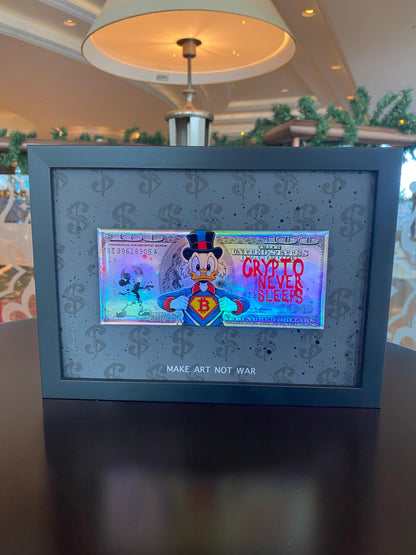 WILL B - Make Art Not War, Picsou Tribute