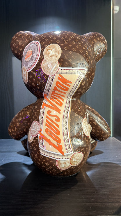 ARTBYNAOR - 35cm LV Collage Teddy