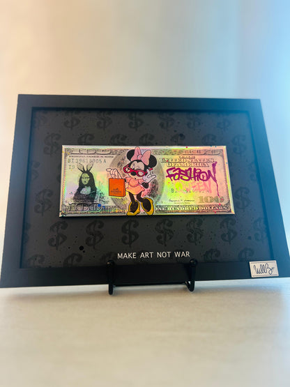 WILL B - Make Art Not War, Minnie Tribute