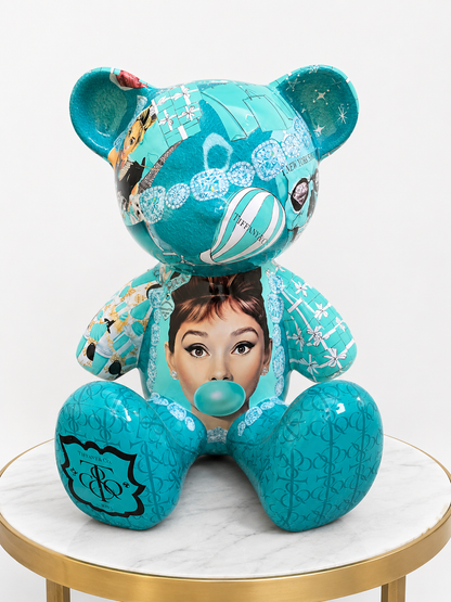 ARTBYNAOR - 35cm Tif Collage Teddy