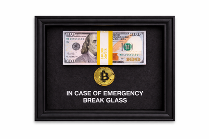 SASHIRY - In case of emergency, Break Glass for Bitcoin & Dollars