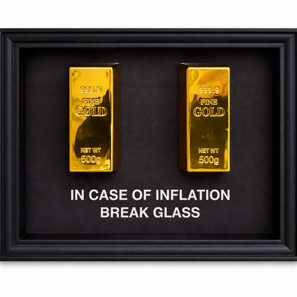 SASHIRY - In case of inflation, 2 gold bars