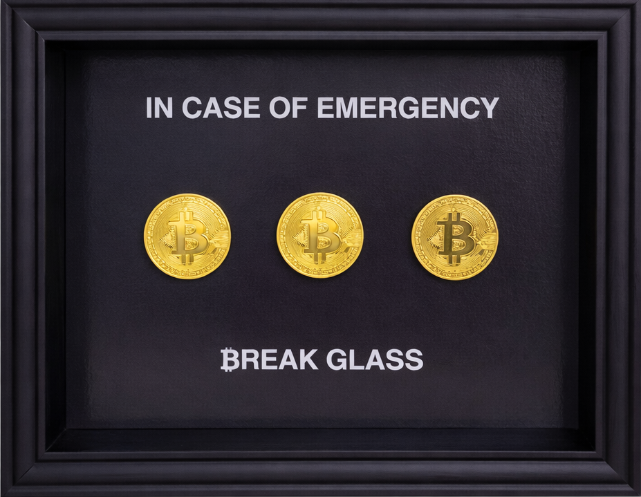 SASHIRY - In case of emergency, Break Glass for Bitcoin