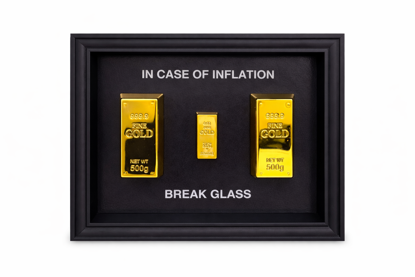 SASHIRY - In case of inflation, 3 gold bars