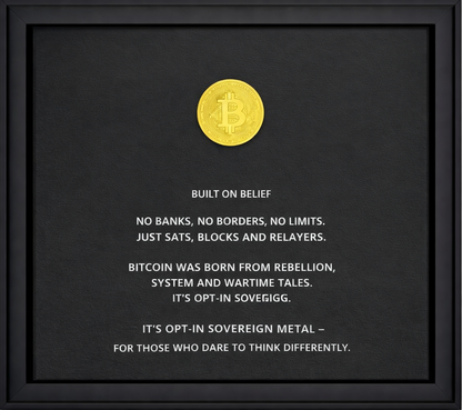 TINA S - Built on belief, Bitcoin