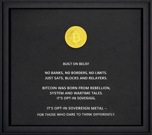 TINA S - Built on belief, Bitcoin