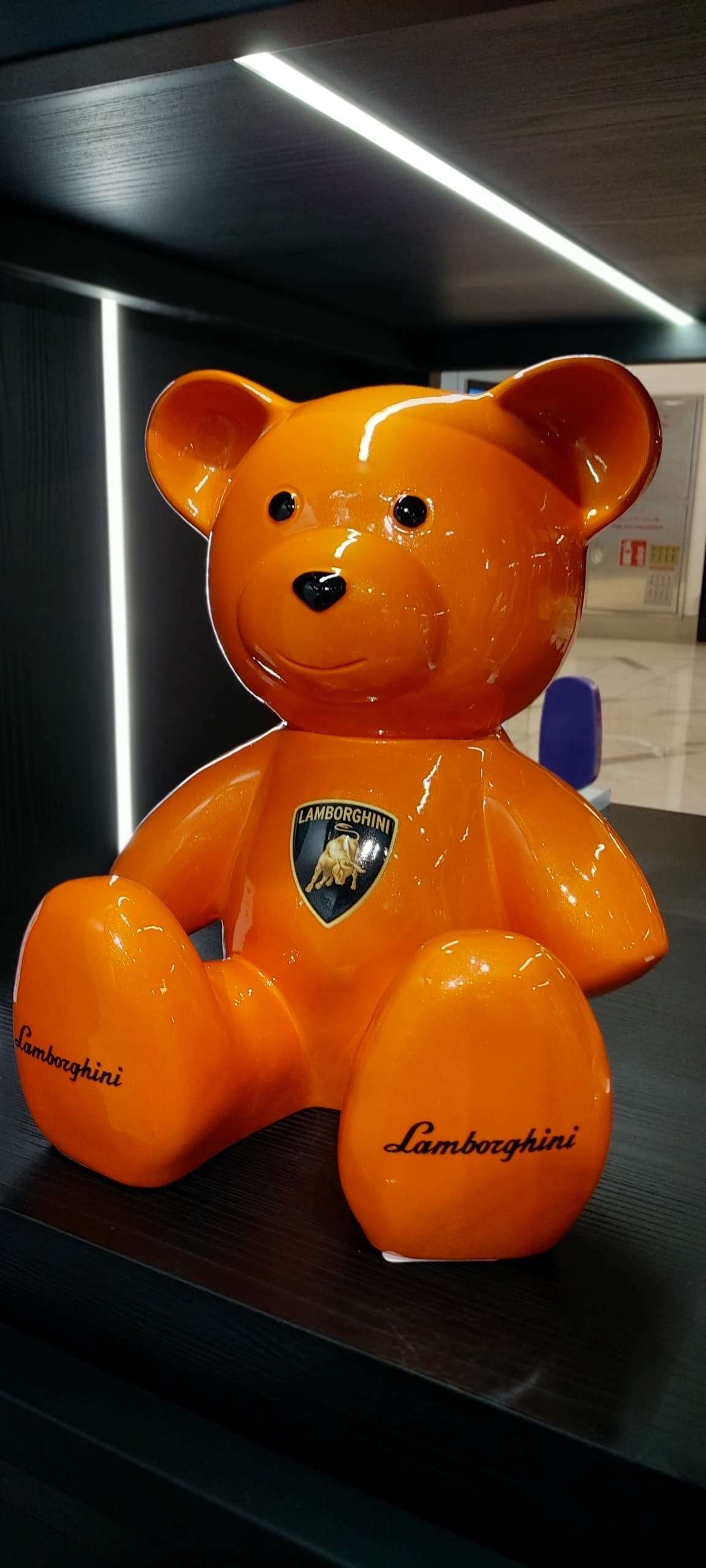 NAOR - 35cm Lambo Tribute Orange Teddy