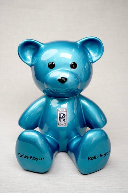 NAOR - 35cm Rolls Royce, Blue Teddy