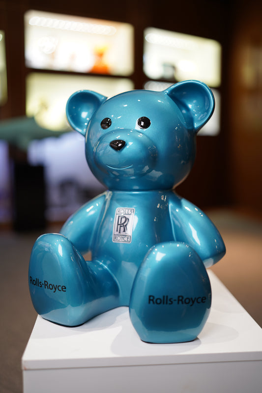NAOR - 35cm Rolls Royce, Blue Teddy