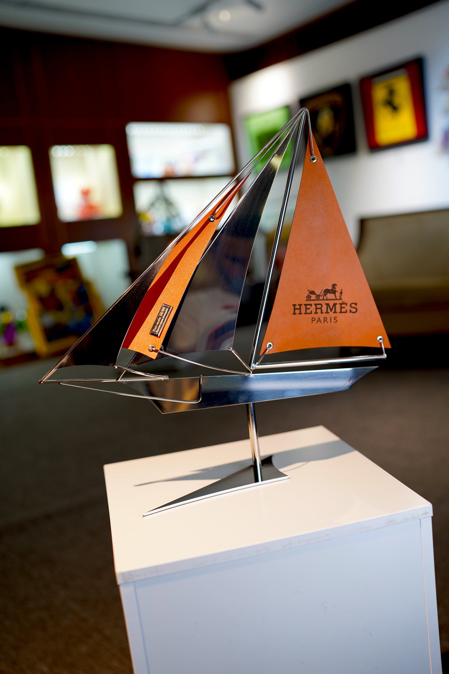 ARCANIS - 40cm H Tribute Sailing Boat