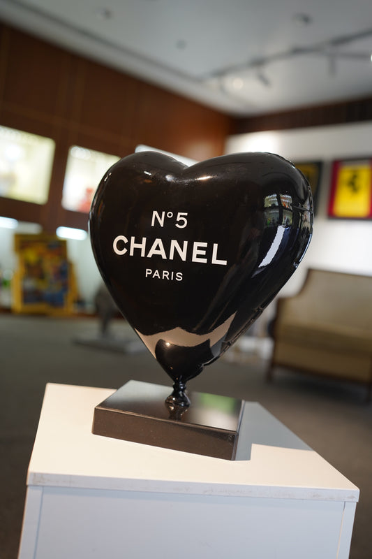 NAOR - 30cm Heart CH Tribute, Black