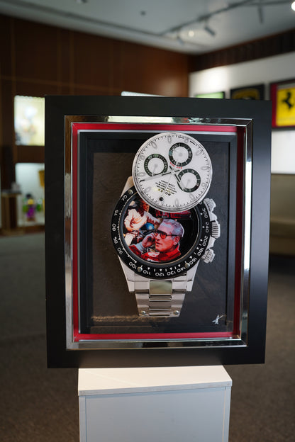 FRED M - Paul Newman, Luxury Rolex Tribute frame