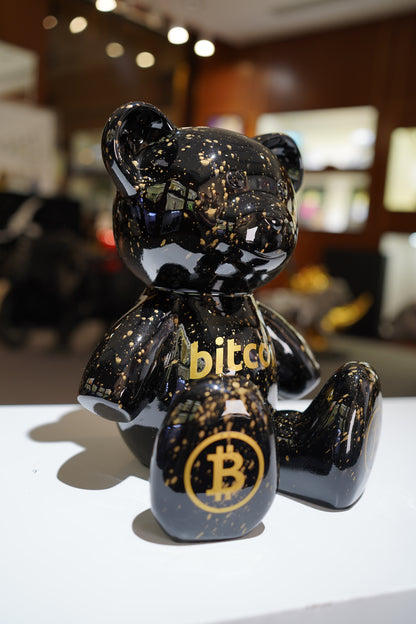 NAOR - 35cm Bitcoin Tribute, Brown Teddy