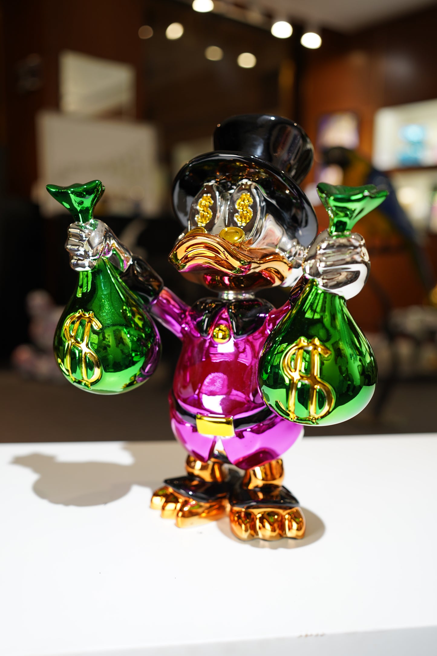NAOR - 45cm Standing Picsou - Uncle Scrooge