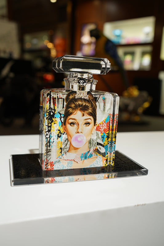 FRED M - Audrey Hepburn Tribute Perfume Bottle