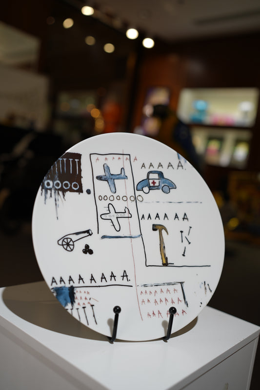 LIGNE BLANCHE - JM Basquiat AAA Large Plate