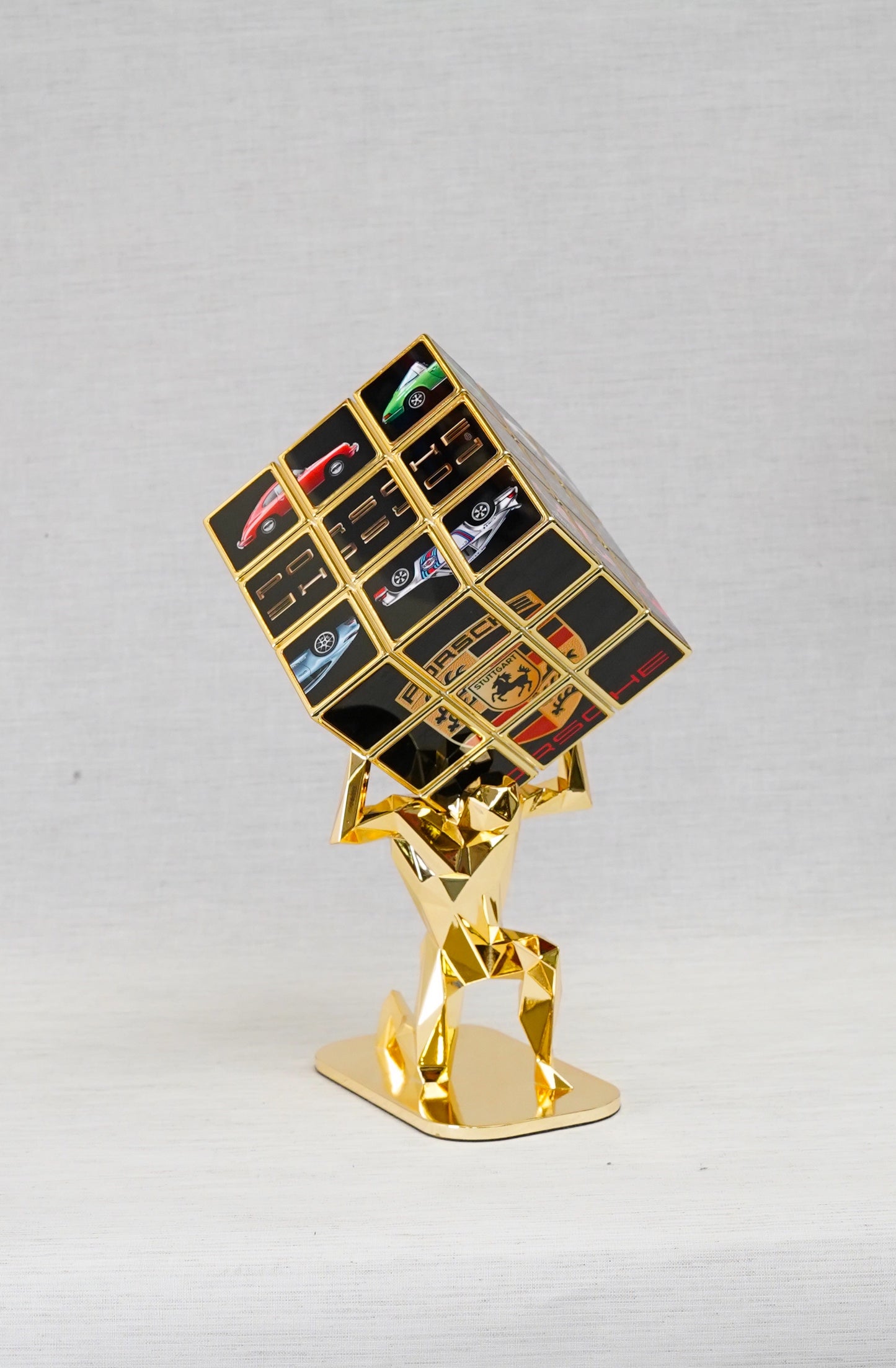 AURELIE ANGER - AArt's Rubik Cube collage, Cars tribute - Black