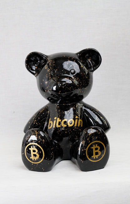 NAOR - 35cm Bitcoin Tribute, Brown Teddy